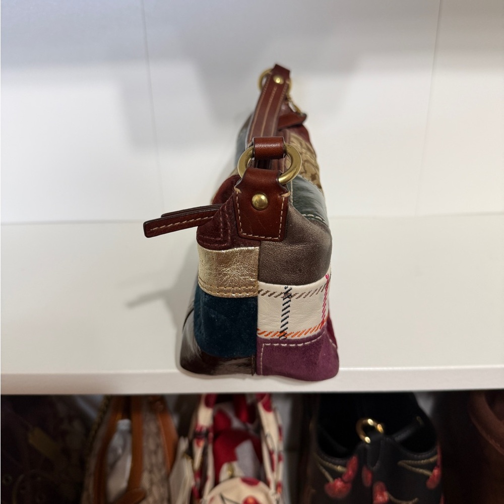 Coach Patchwork Baguette Pouch - image 3